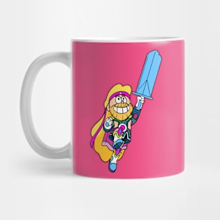 Neon Disco Viking Jr 01 Mug